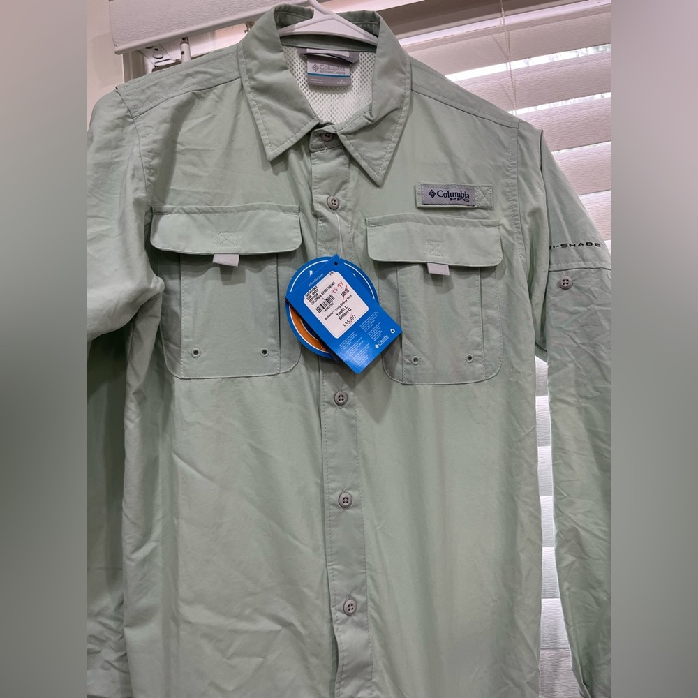 Boys Columbia Bahama Button Up, Long Sleeve